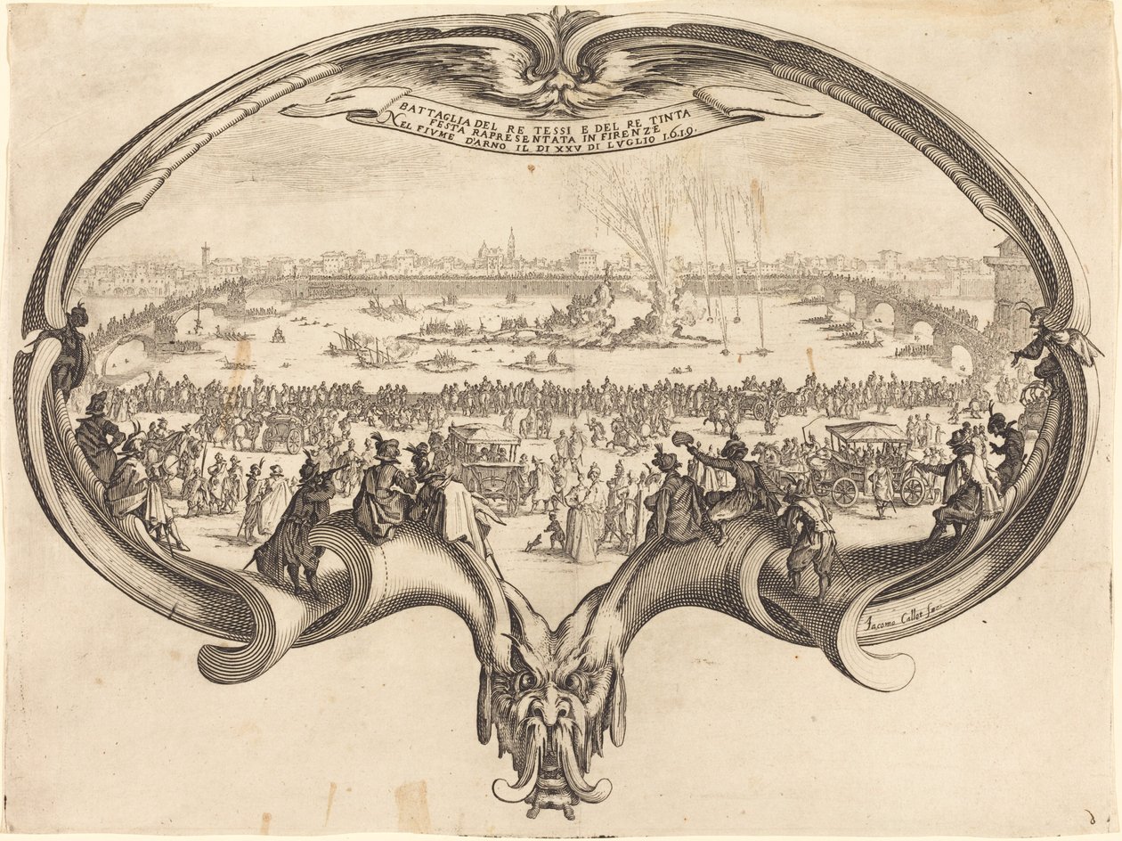 The Fan by Jacques Callot