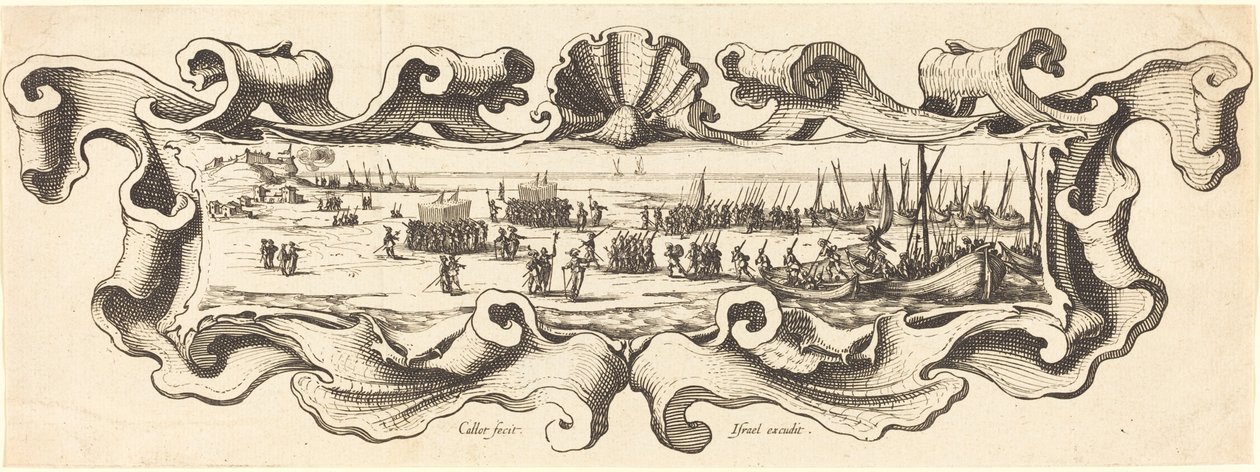 The Landing of the Troops by Jacques Callot
