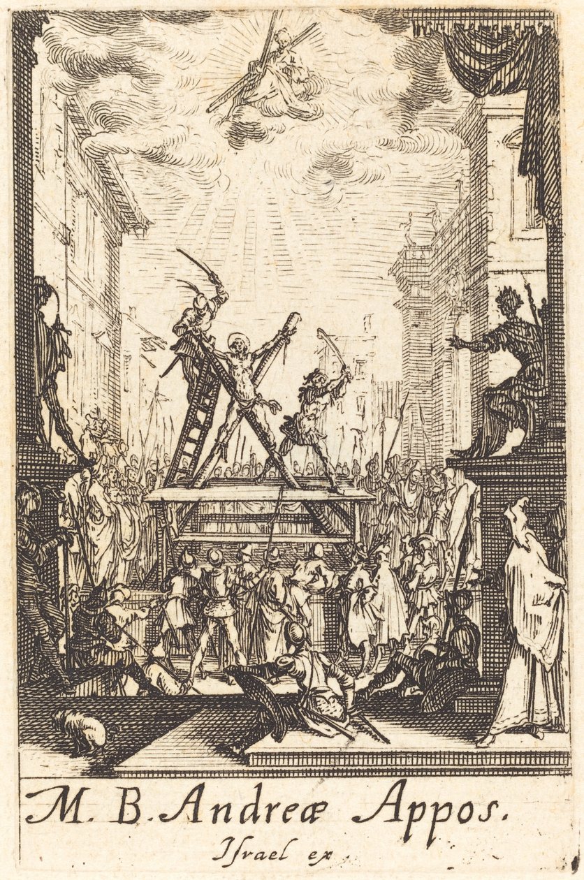The Martyrdom of Saint Andrew by Jacques Callot