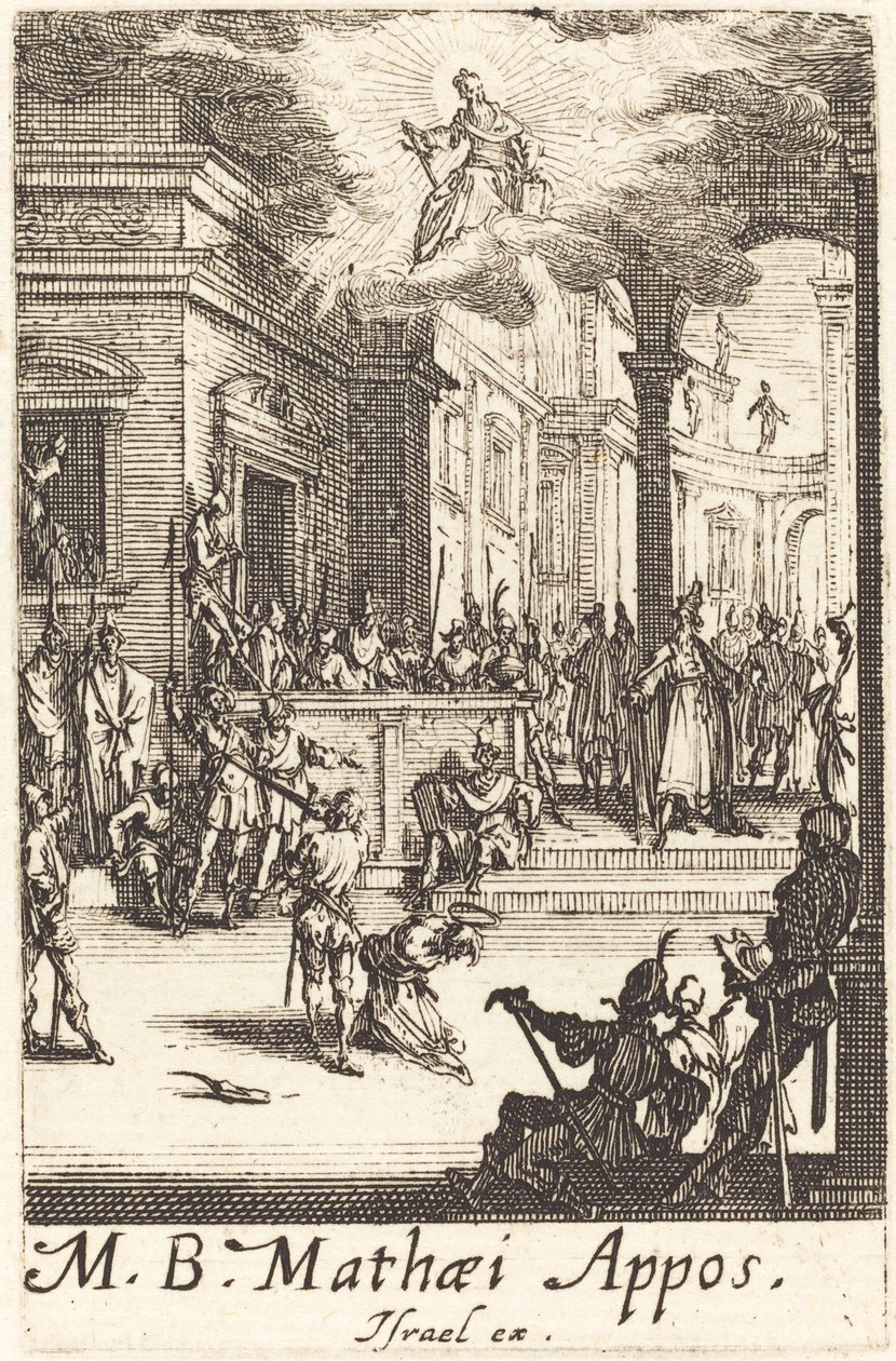 The Martyrdom of Saint Matthew by Jacques Callot