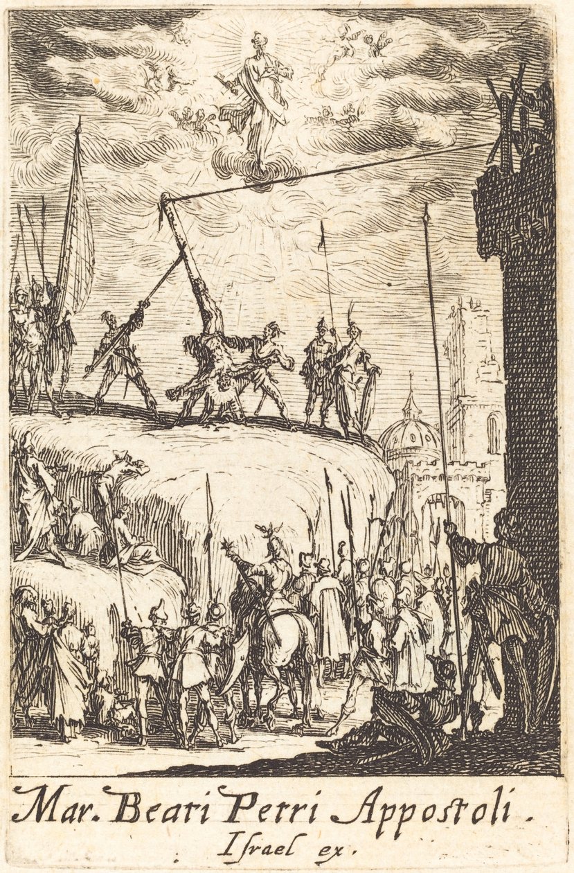 The Martyrdom of Saint Peter by Jacques Callot