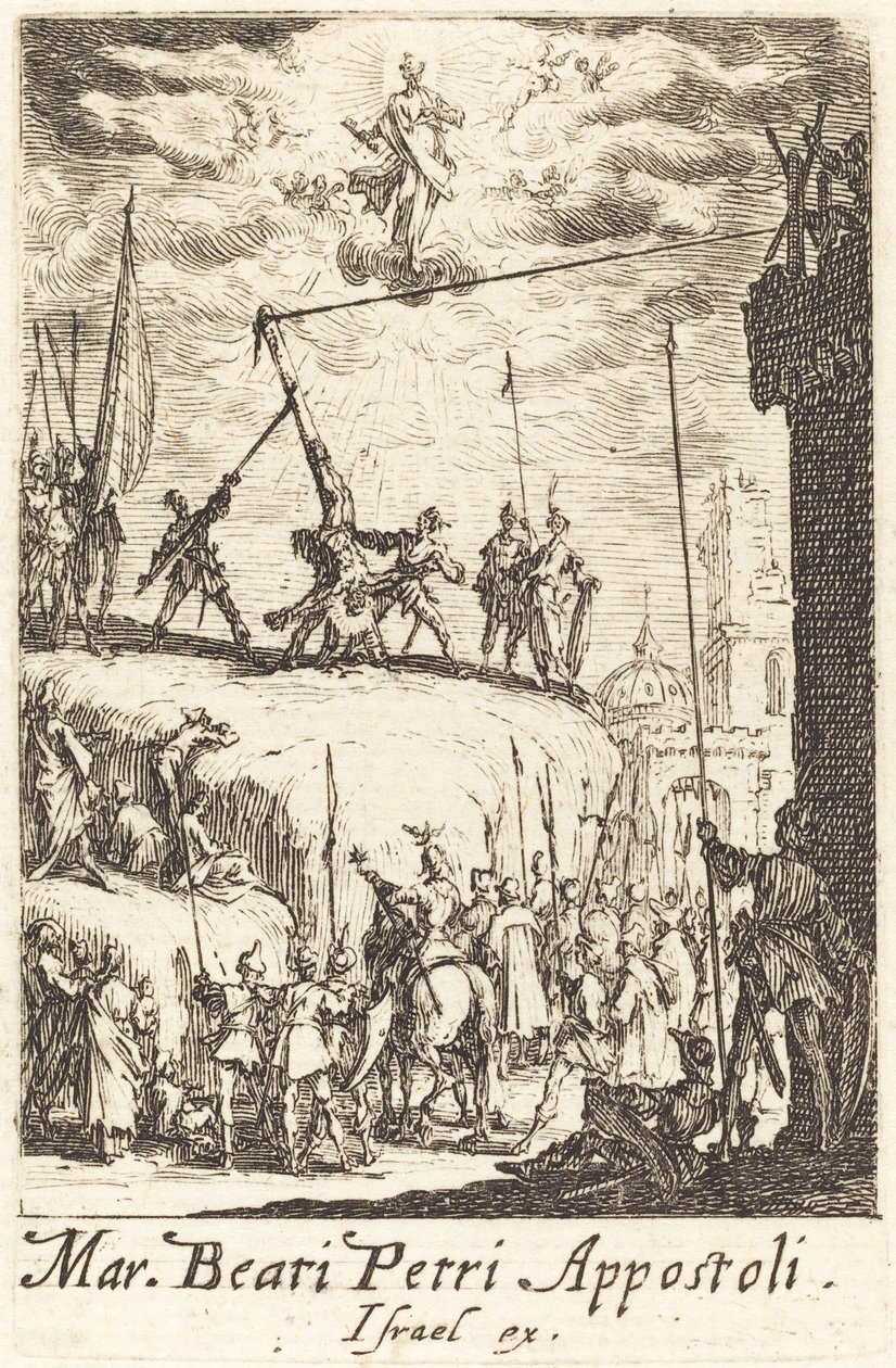 The Martyrdom of Saint Peter by Jacques Callot