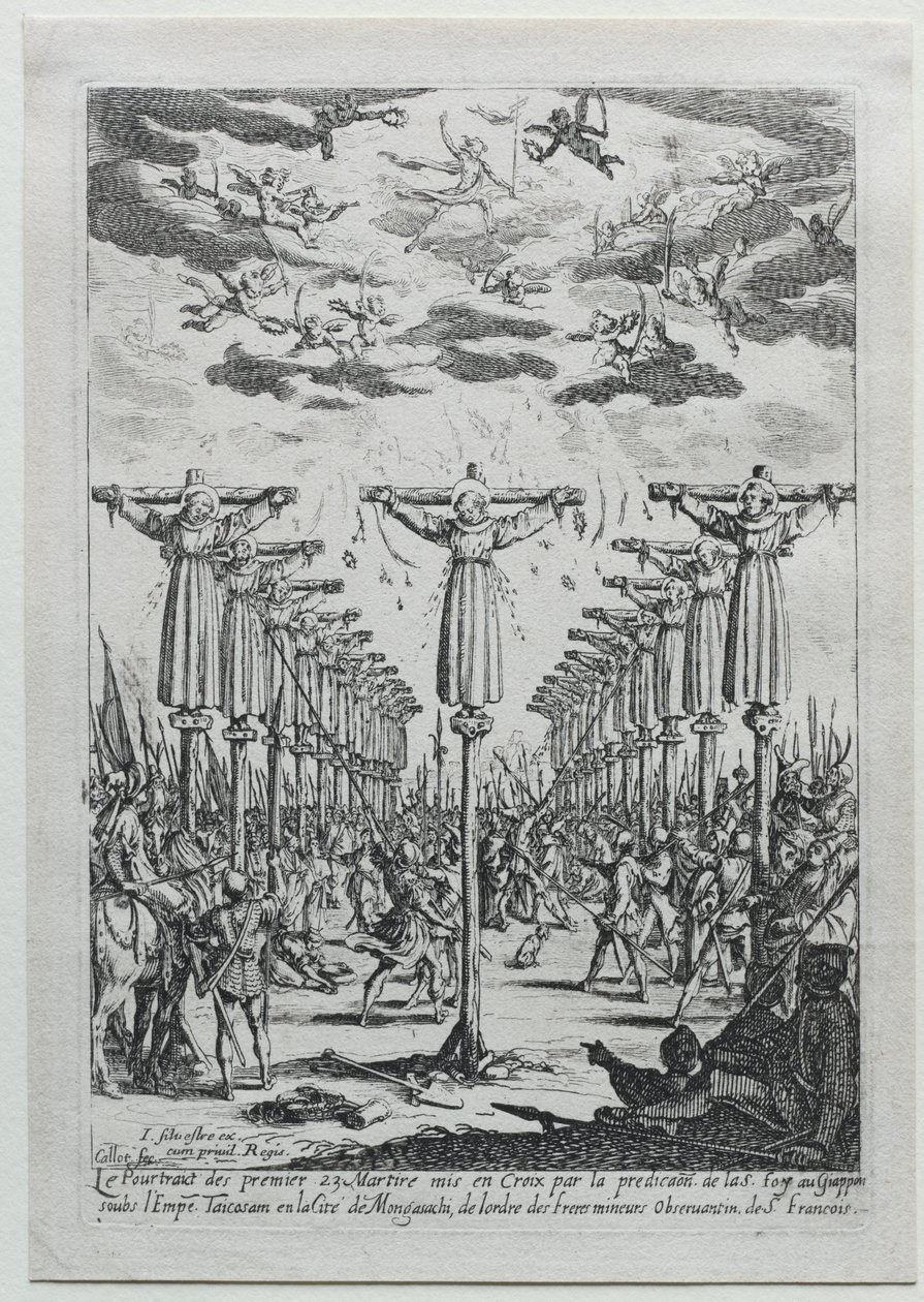 The Martyrs of Japan by Jacques Callot