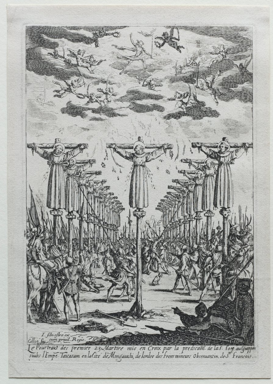The Martyrs of Japan by Jacques Callot