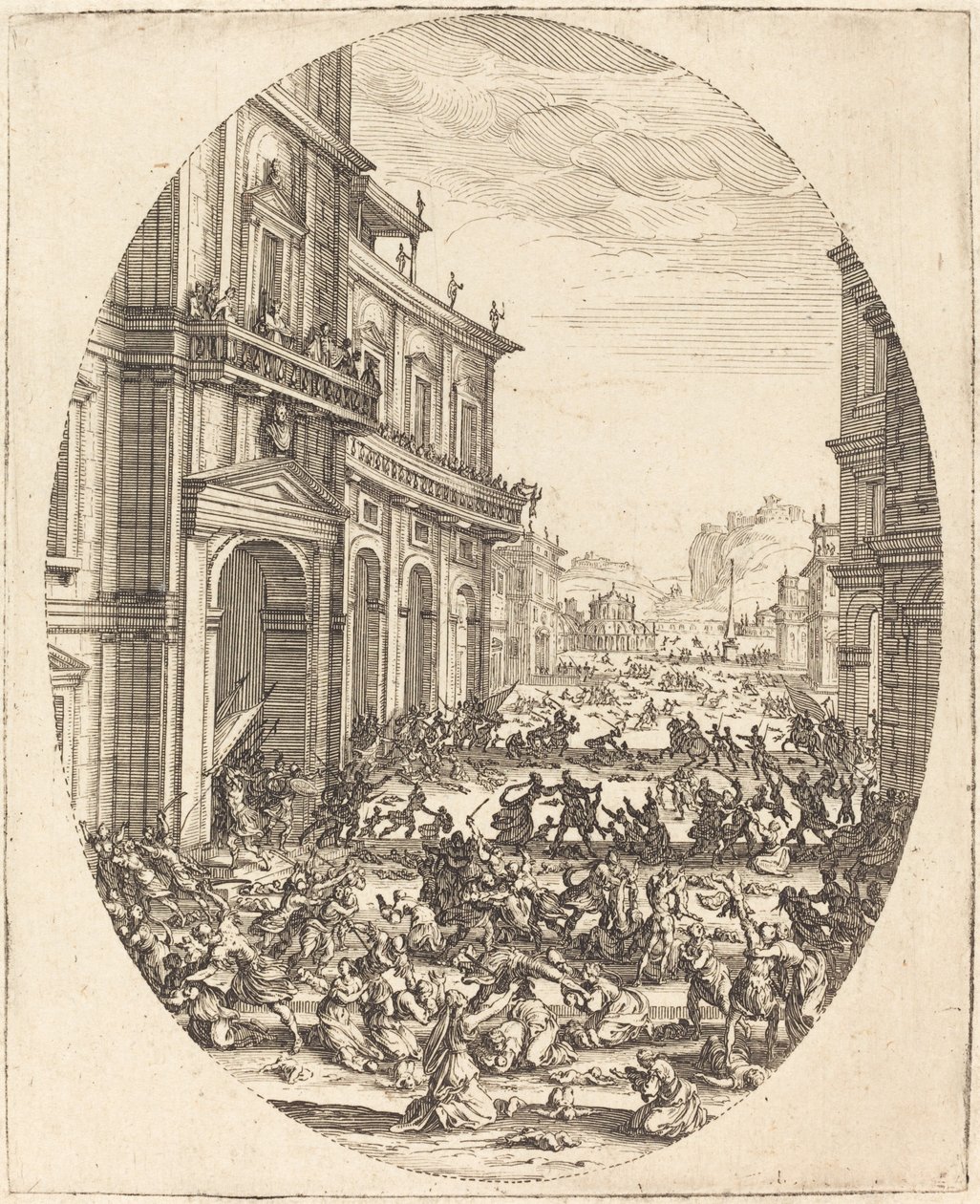 The Massacre of the Innocents by Jacques Callot