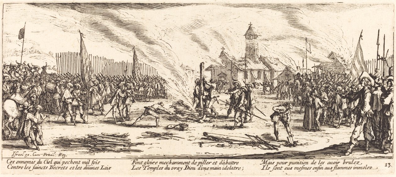 The Stake by Jacques Callot