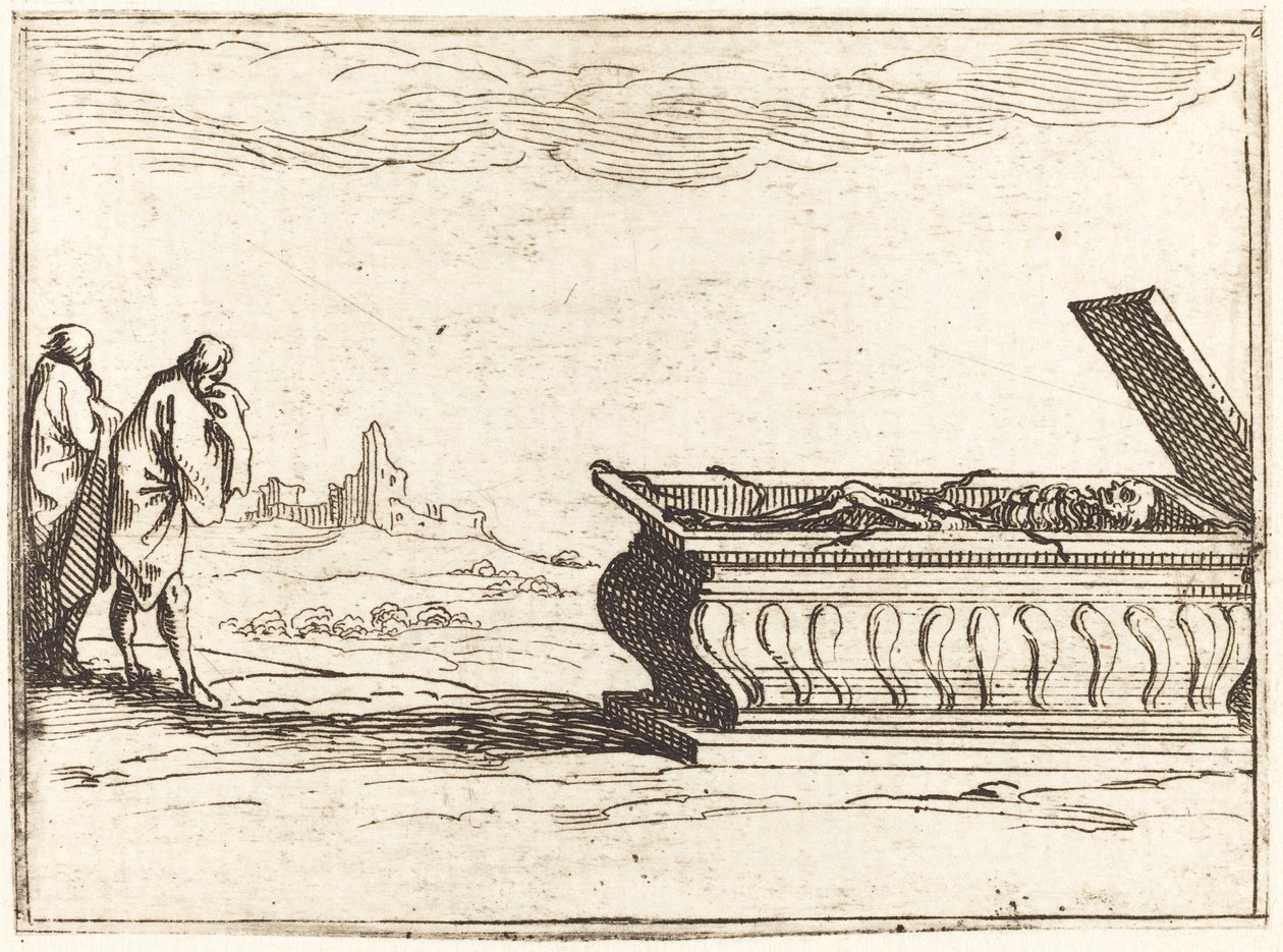 The Tomb by Jacques Callot