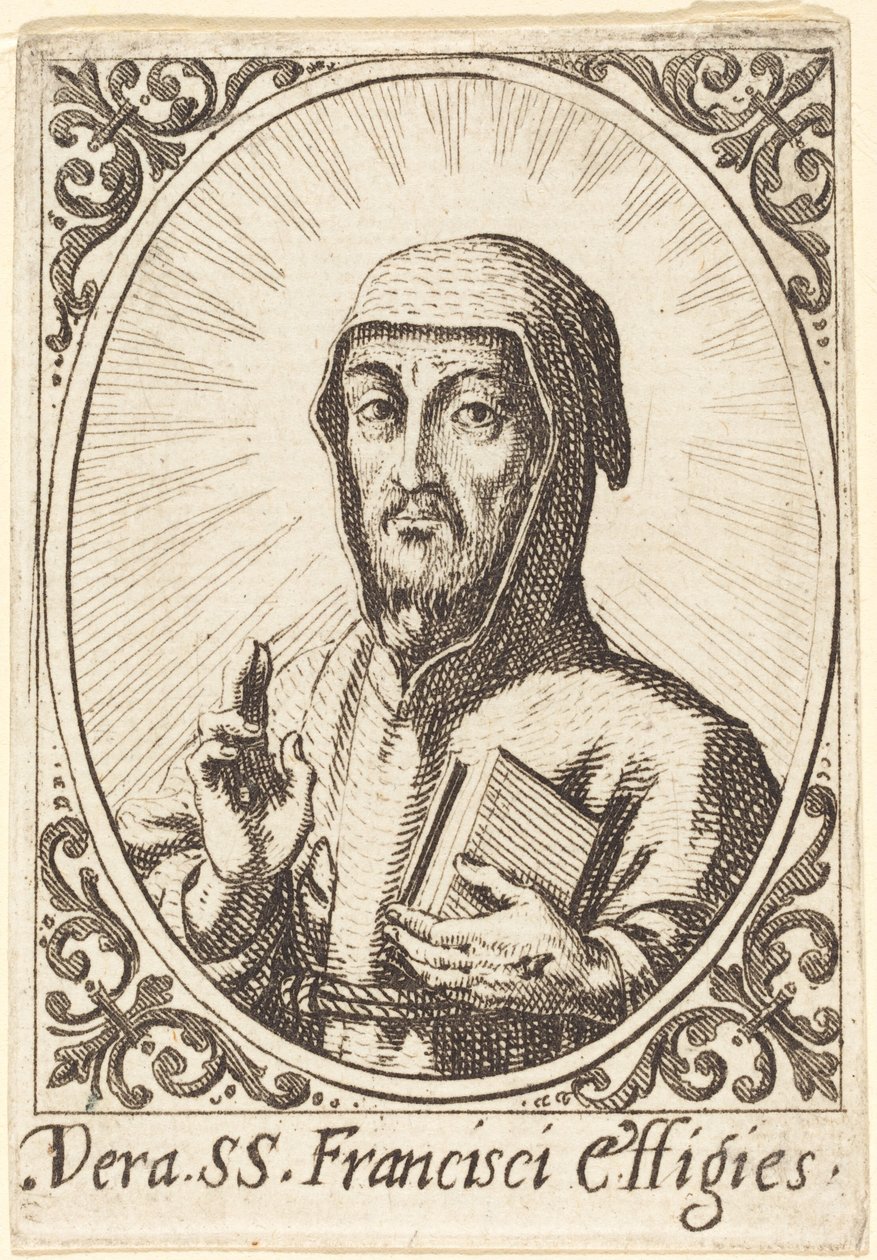 The True Effigy of Saint Francis by Jacques Callot