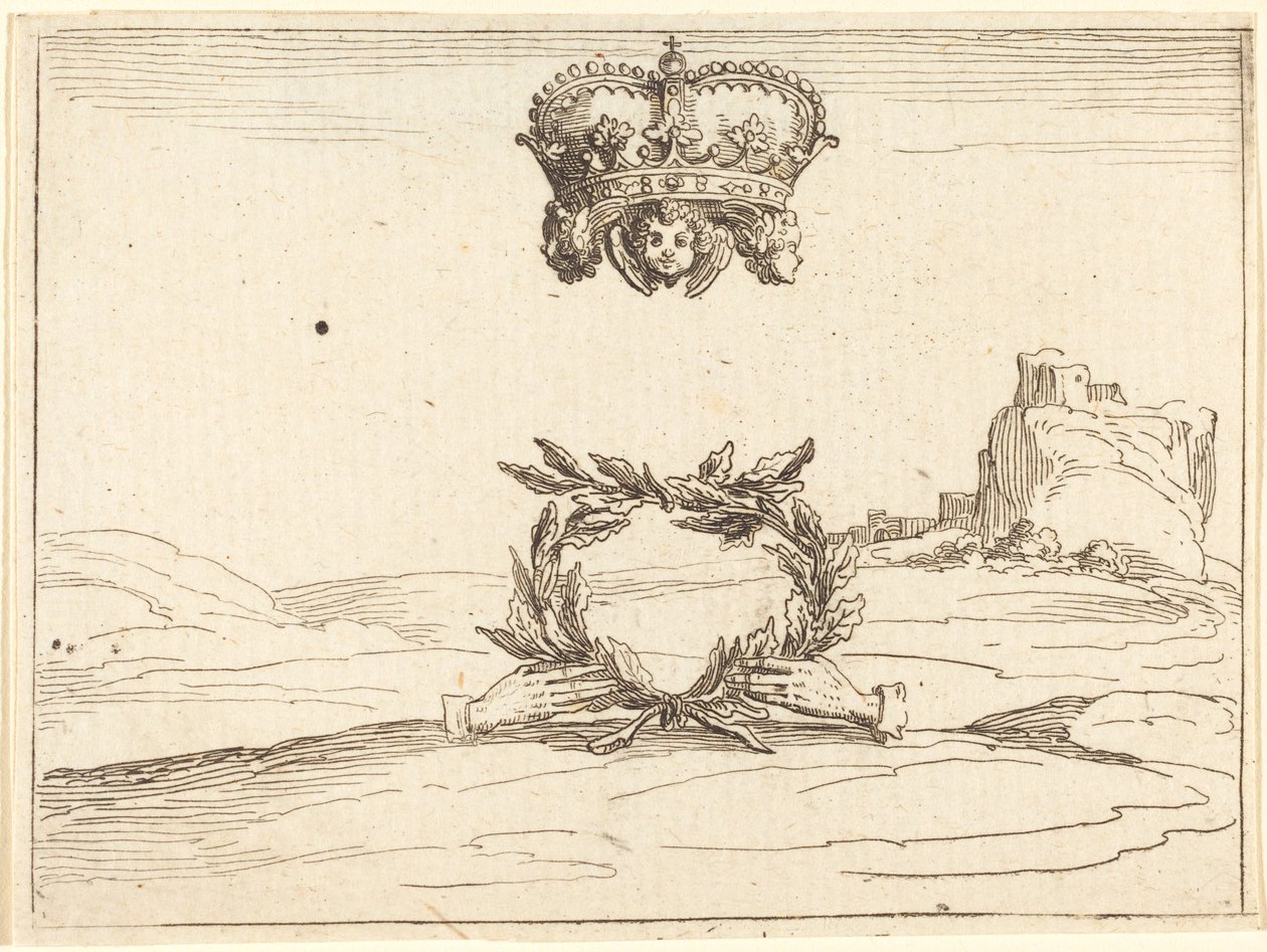 The Two Crowns by Jacques Callot