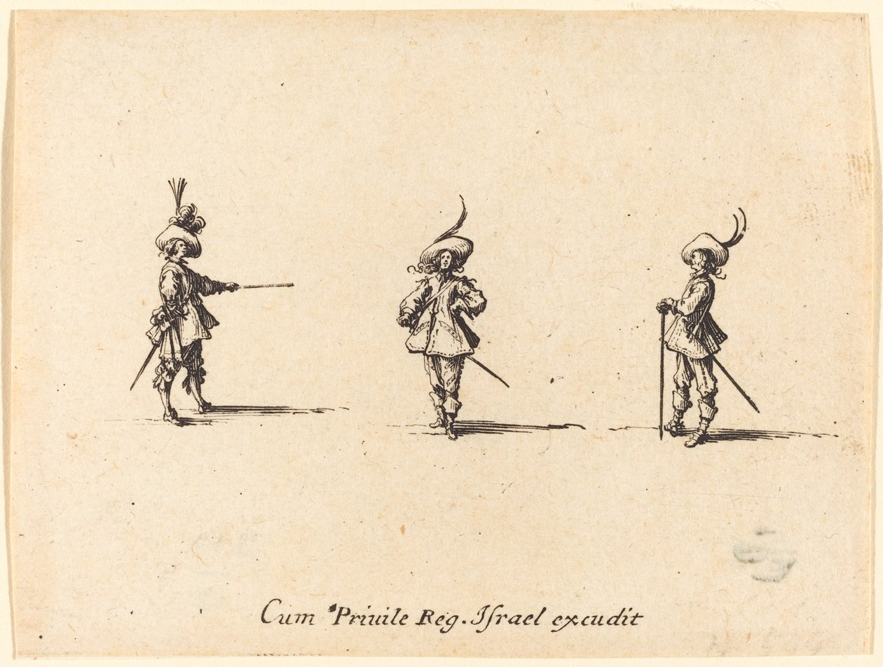 Unarmed Drill by Jacques Callot
