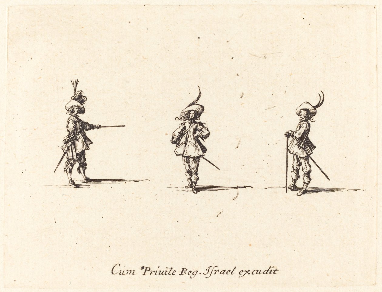 Unarmed Drill by Jacques Callot