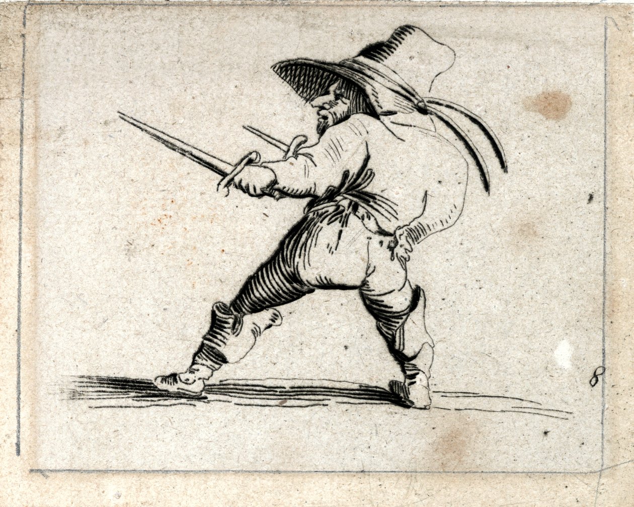 Various Hunchback Figures by Jacques Callot