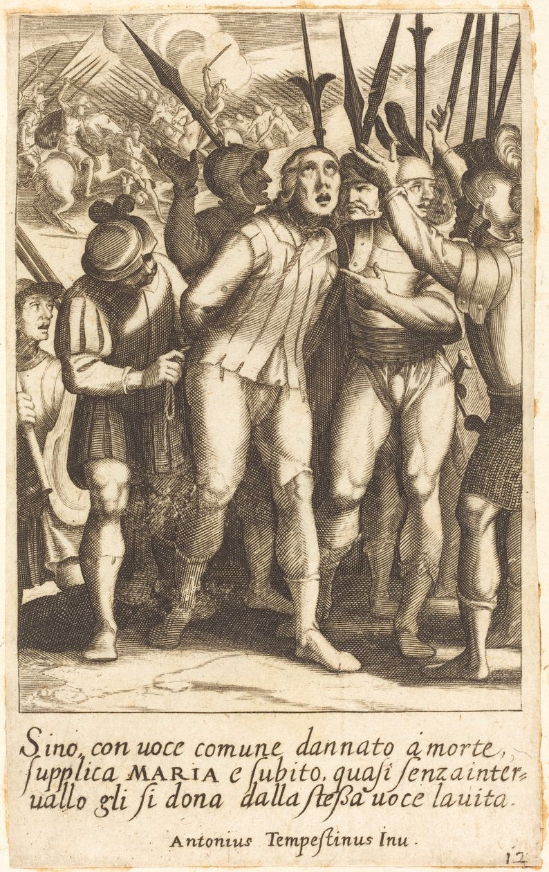Sino by Jacques Callot after Antonio Tempesta