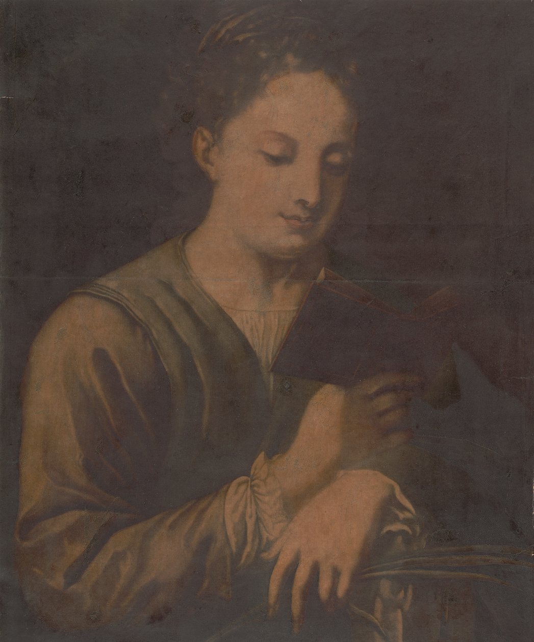 St. Catherine Reading by Jacques Christophe Le Blon