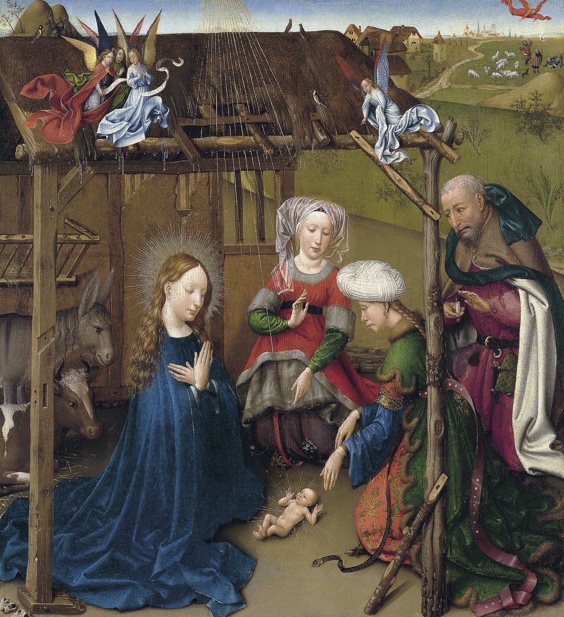 The Nativity by Jacques Daret