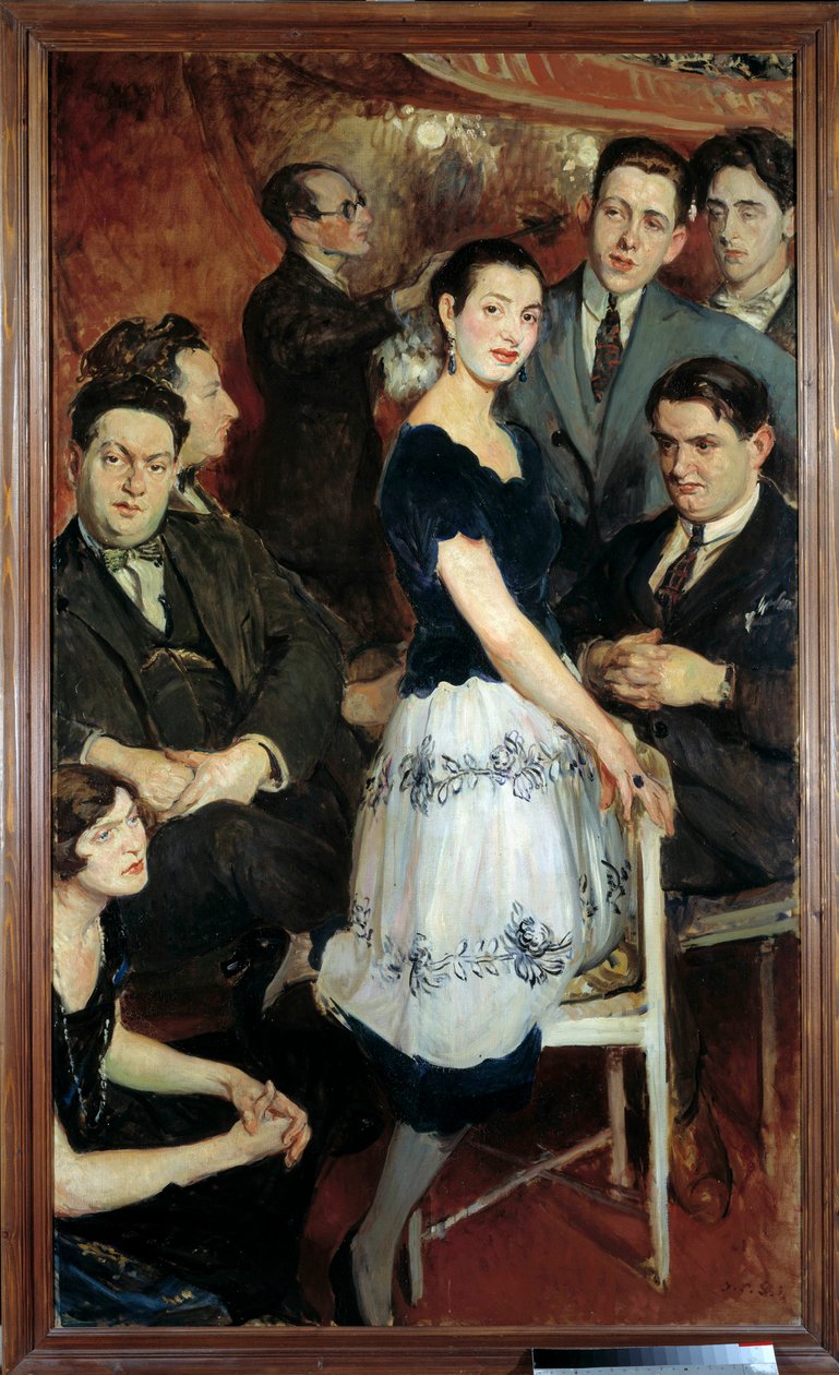 Le Groupe des Six by Jacques Emile Blanche