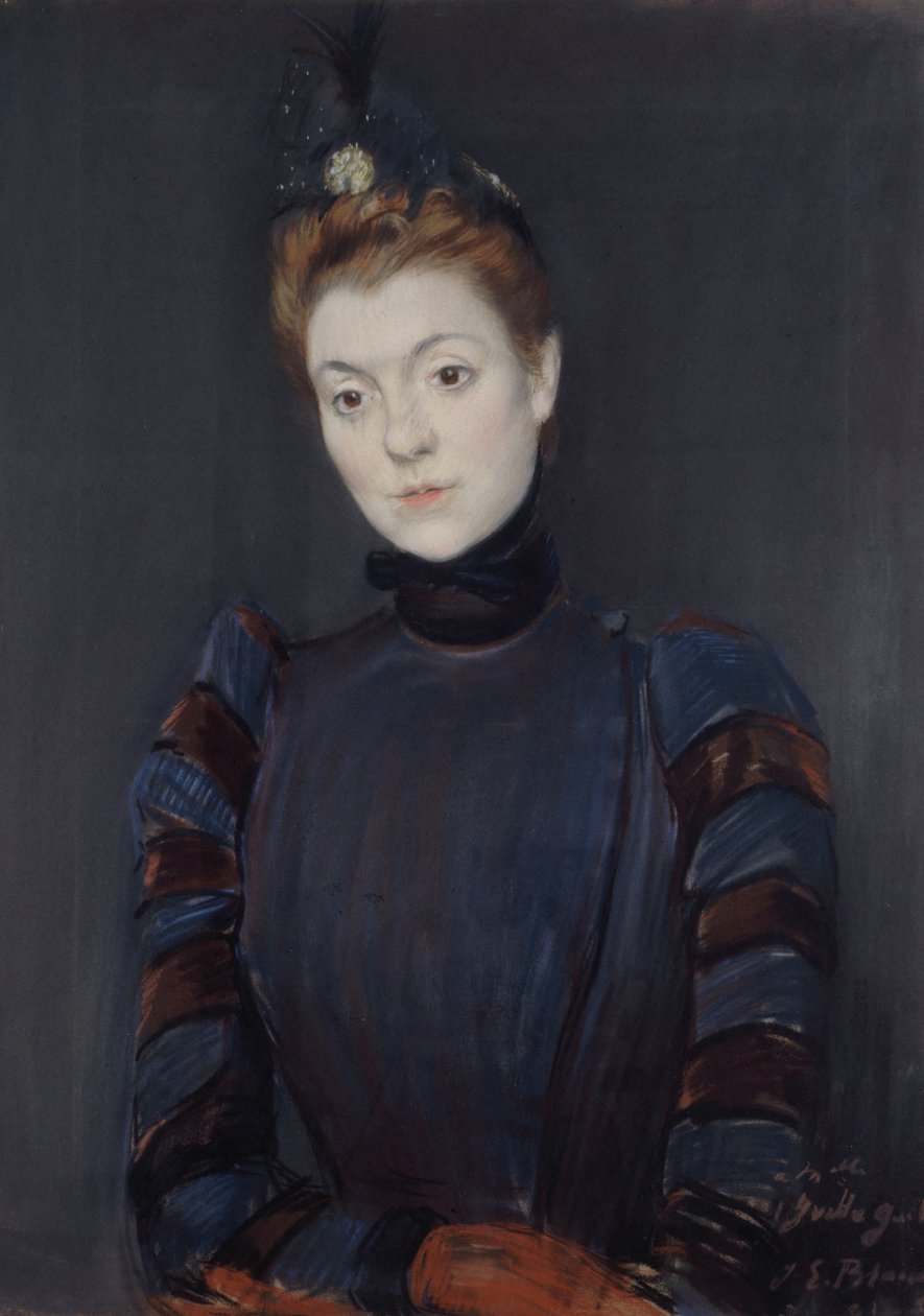 Yvette Guilbert by Jacques Emile Blanche