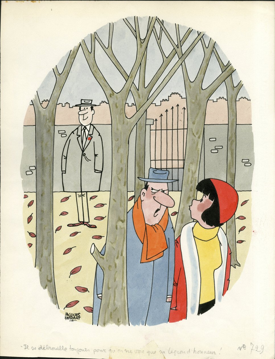 Days of France, Satirical in Colours by Jacques Faizant