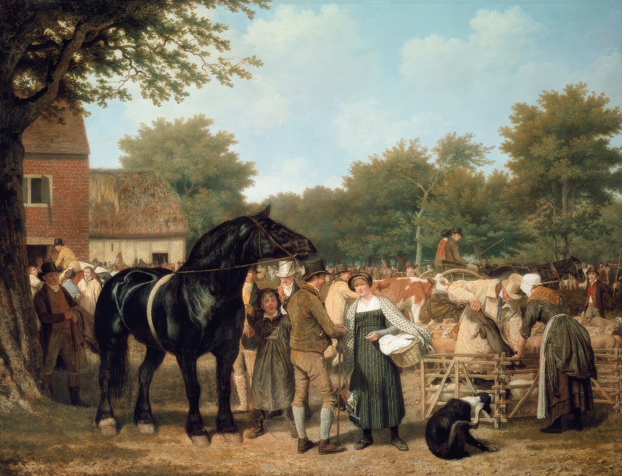 The Country Fair by Jacques Laurent Agasse