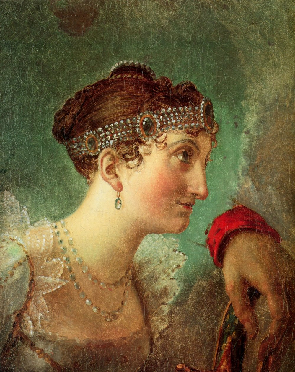 Adélaïde de La Rochefoucauld by Jacques Louis David