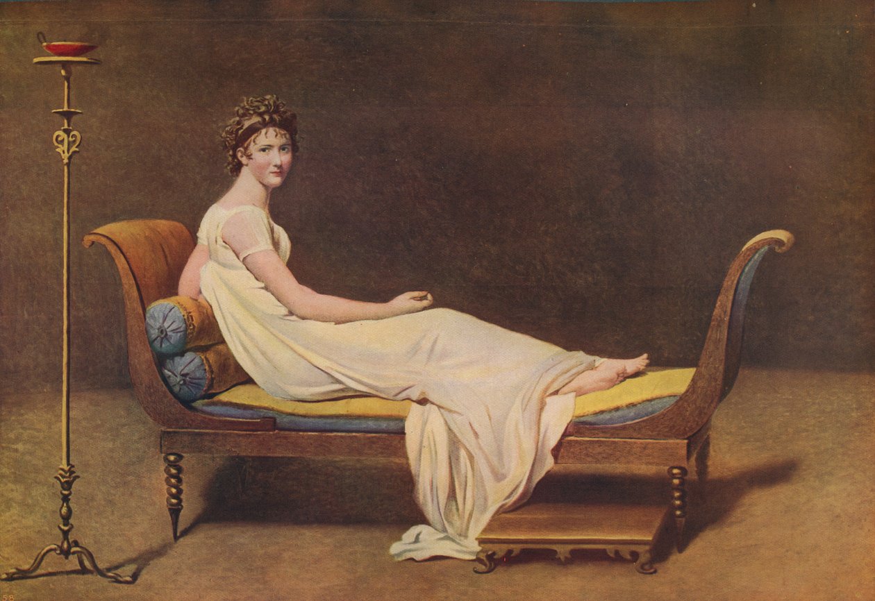 Madame Recamier by Jacques Louis David