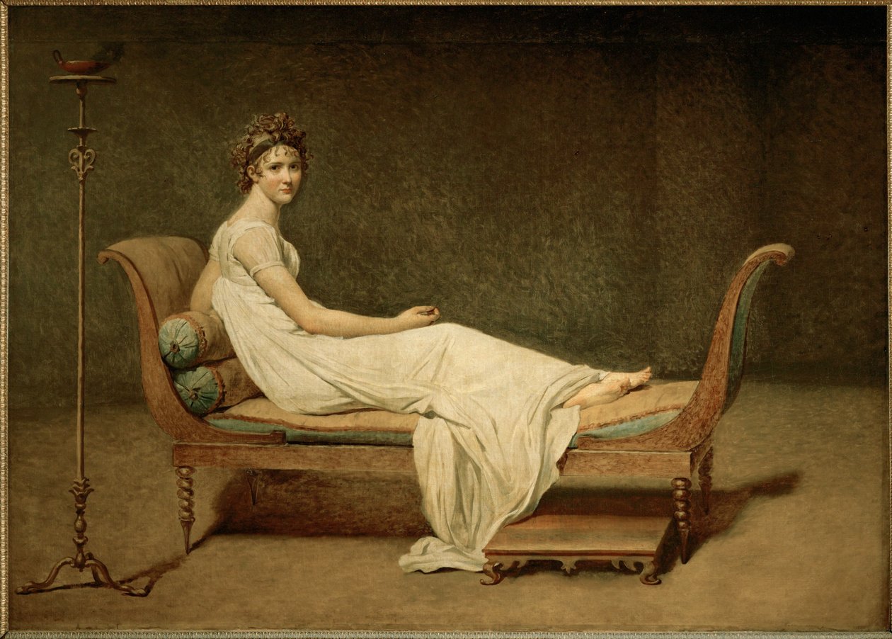 Mme Recamier née Julie Bernard by Jacques Louis David