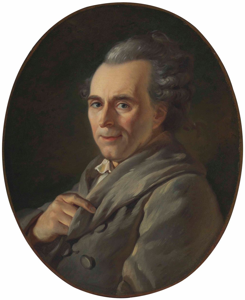 Portrait of Michel-Jean Sedaine by Jacques Louis David