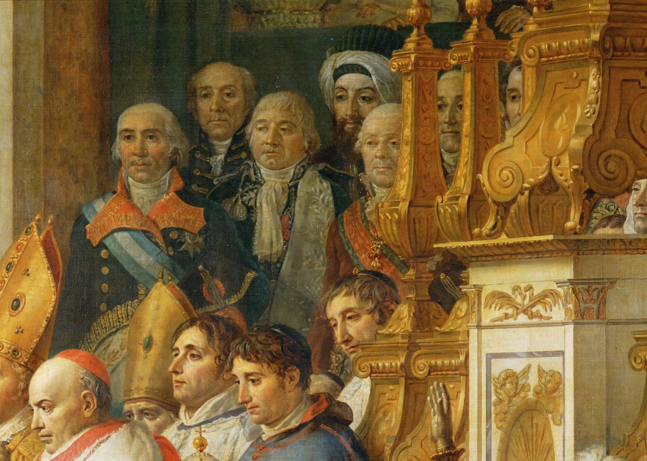The Coronation of Napoleon I by Jacques Louis David