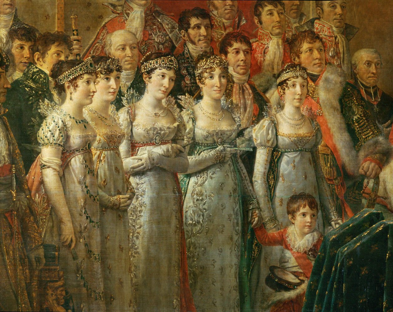 The Coronation of Napoleon in Notre-Dame by Jacques Louis David