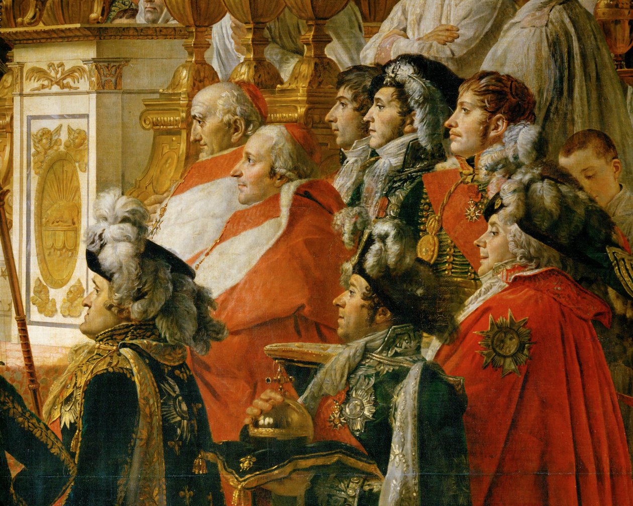 The Coronation of Napoleon in Notre-Dame by Jacques Louis David