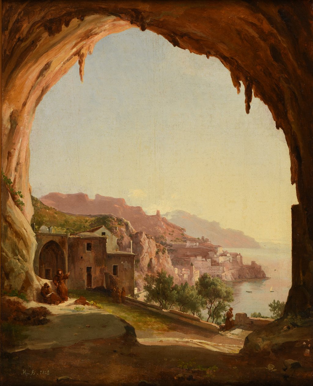 The Monastery by Jacques Raymond Brascassat