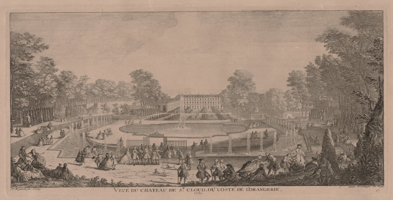 Chateau St. Cloud by Jacques Rigaud