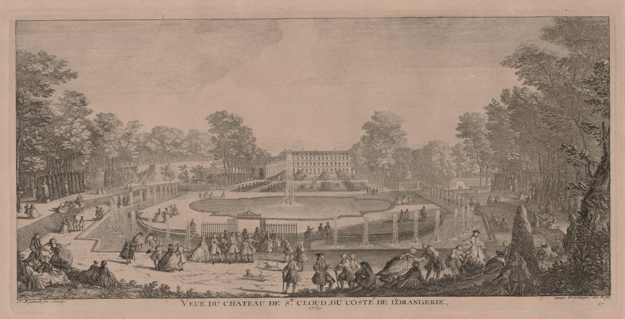 Chateau St. Cloud by Jacques Rigaud