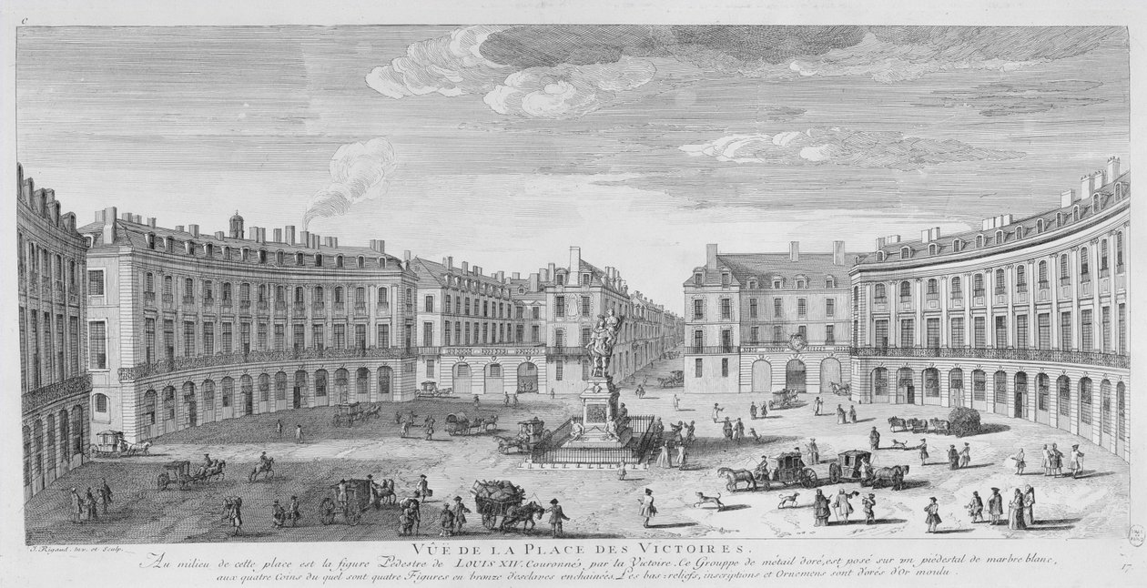 Place des Victoires, Paris by Jacques Rigaud