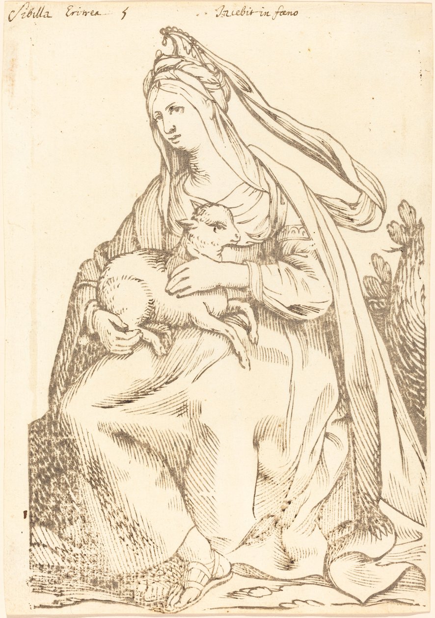 Sibylla Erythraea by Jacques Stella