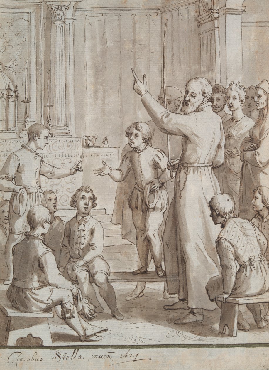 St. Philip as a Tutor by Jacques Stella