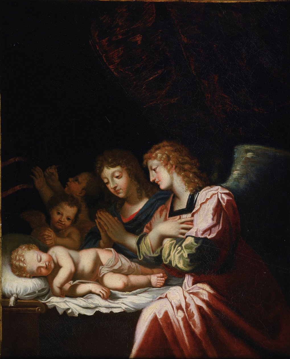 The Adoration of the Angels by Jacques Stella