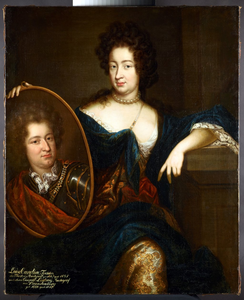 Louise Charlotte von Radziwill by Jacques Vaillant