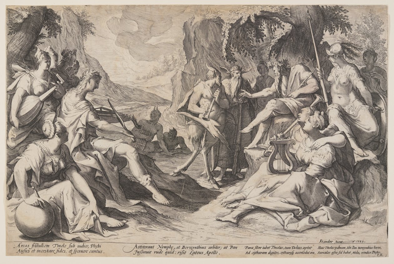Judgement of Midas by Jacques de Gheyn II