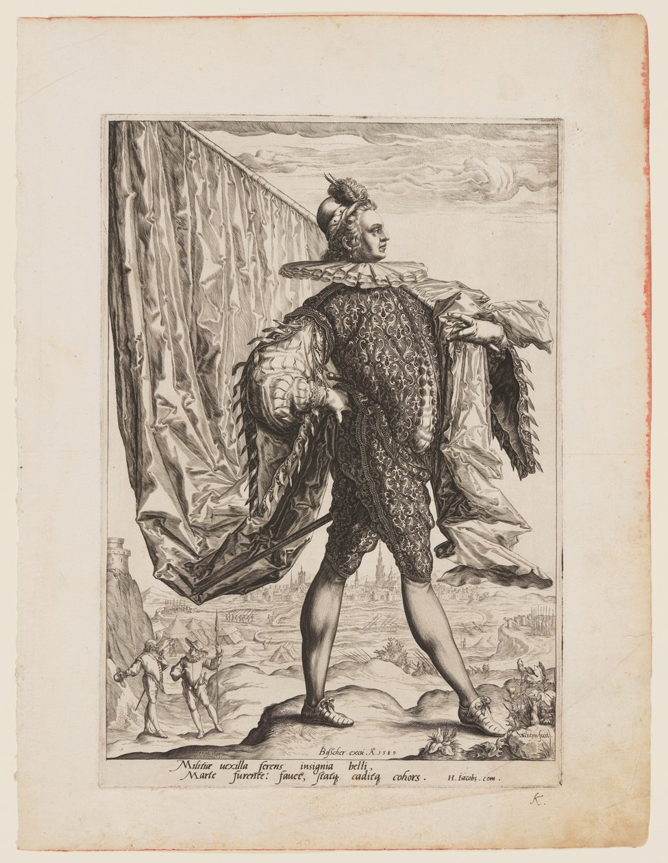 Standard Bearer by Jacques de Gheyn II