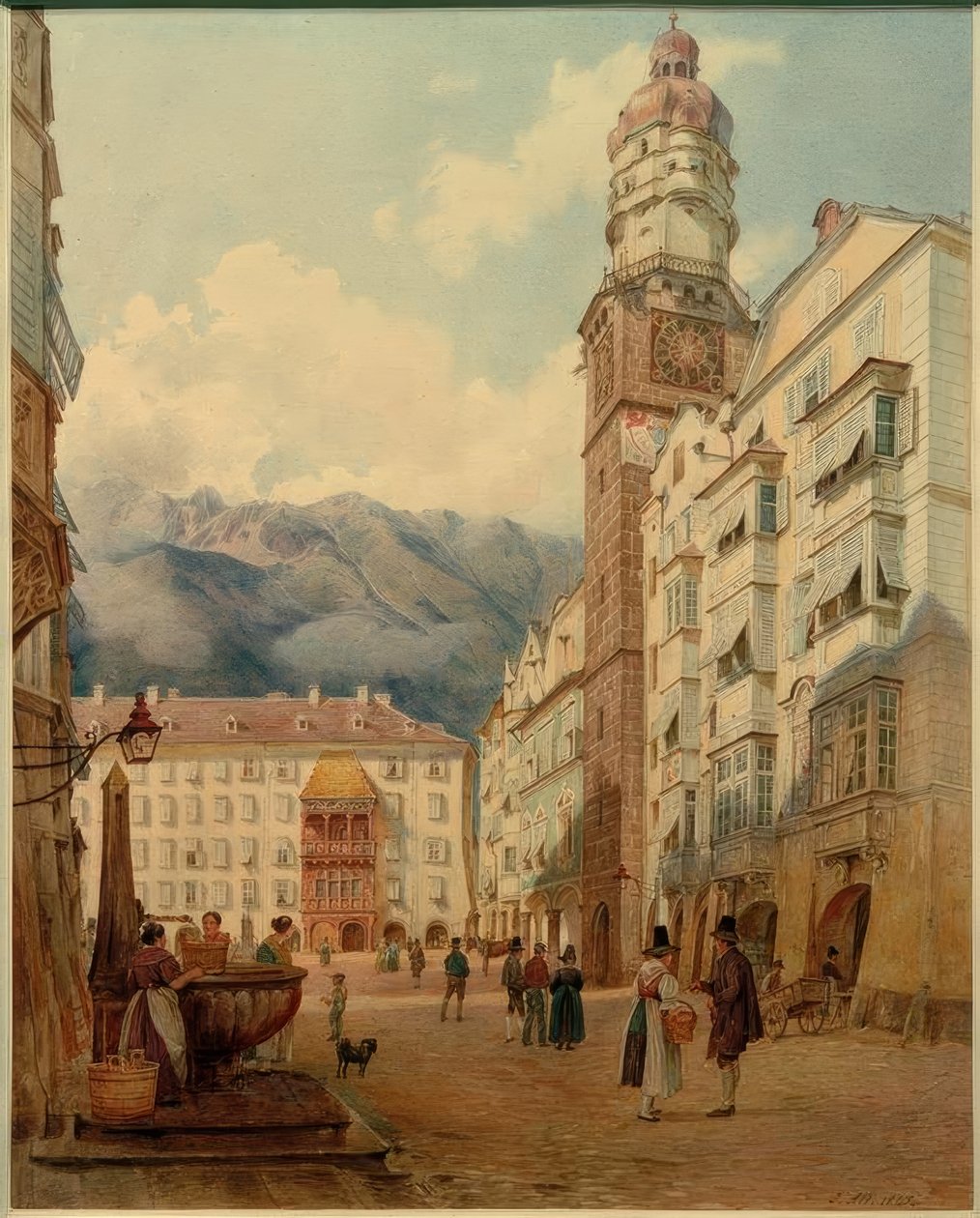 Innsbruck (Tyrol, Austria) by Jakob Alt