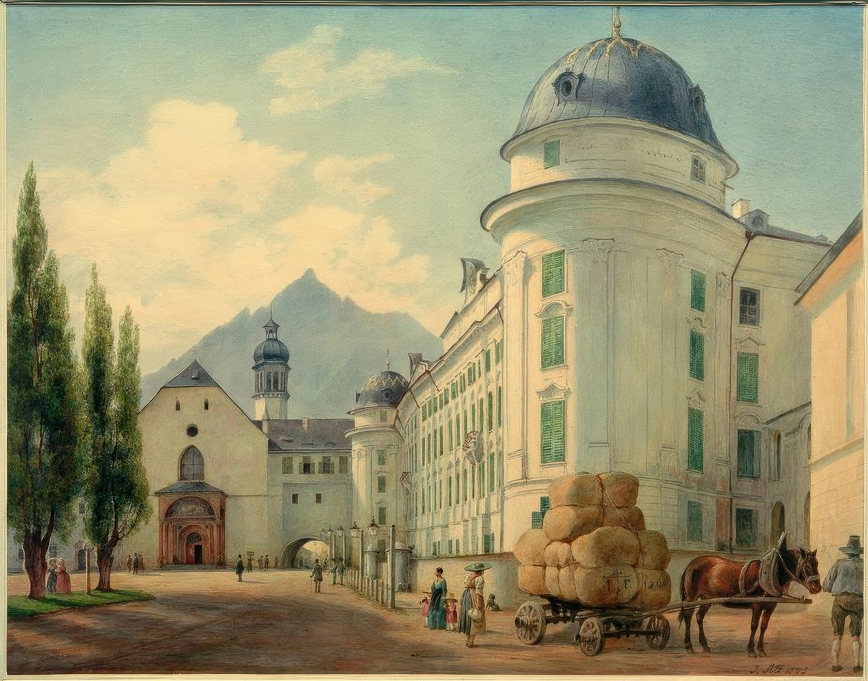 Innsbruck (Tyrol, Austria) by Jakob Alt