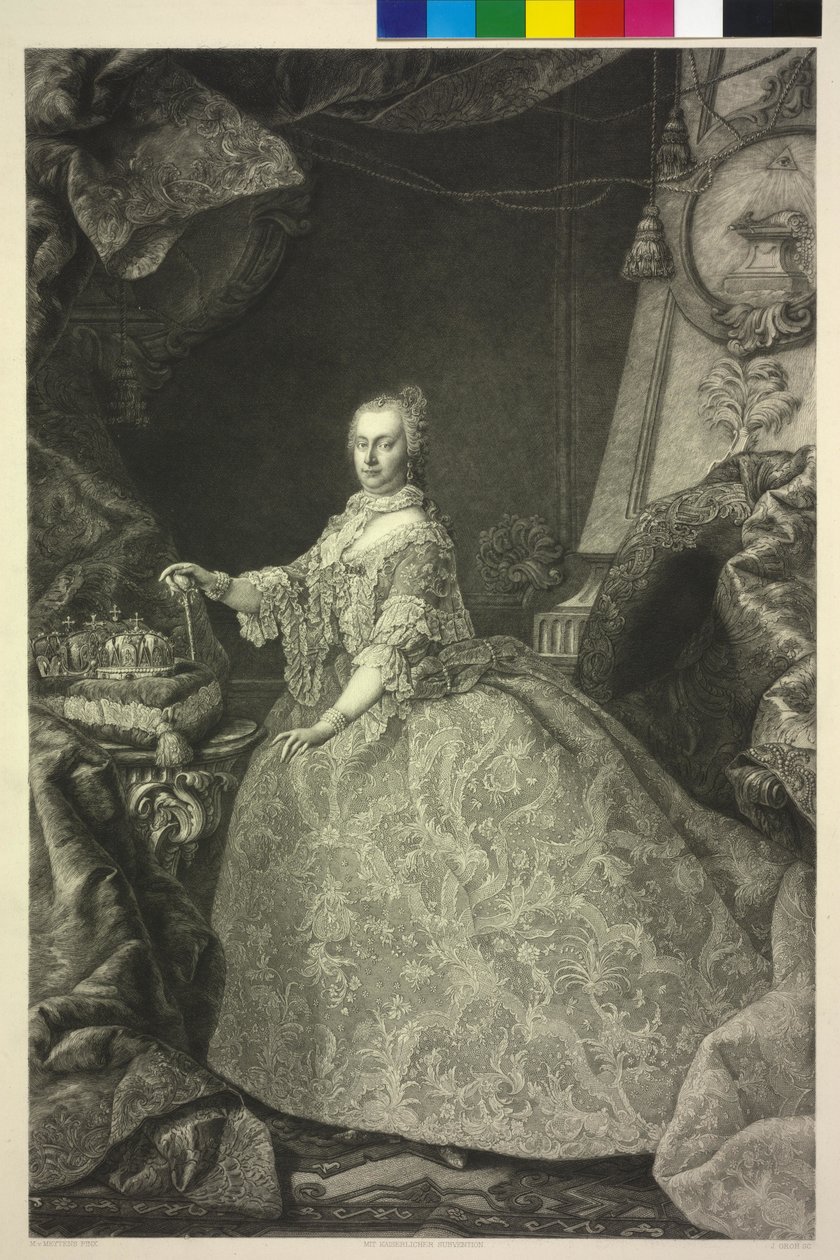 Holy Roman Empress Maria Theresa by Jakob Groh