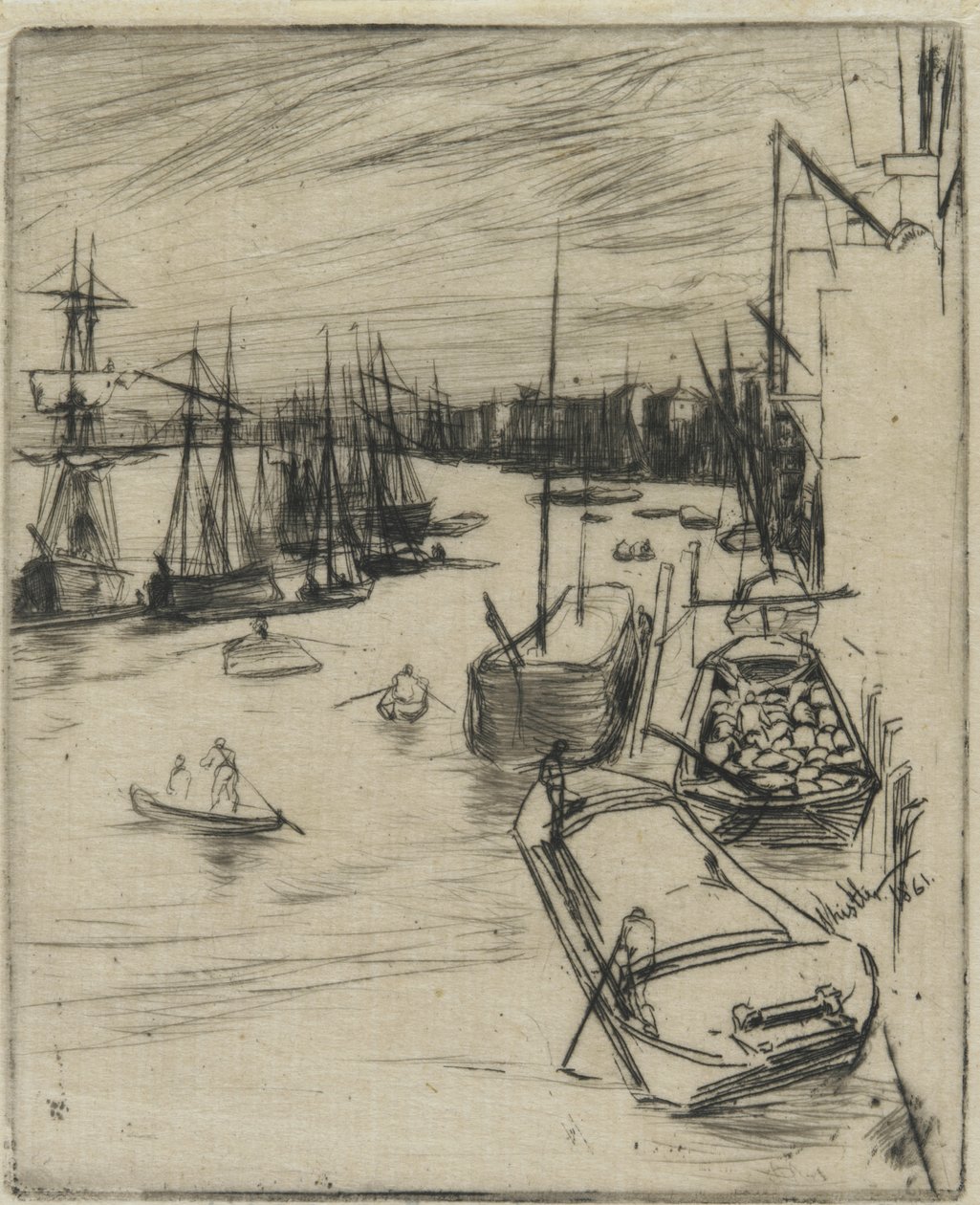 Little Wapping by James Abbott McNeill Whistler
