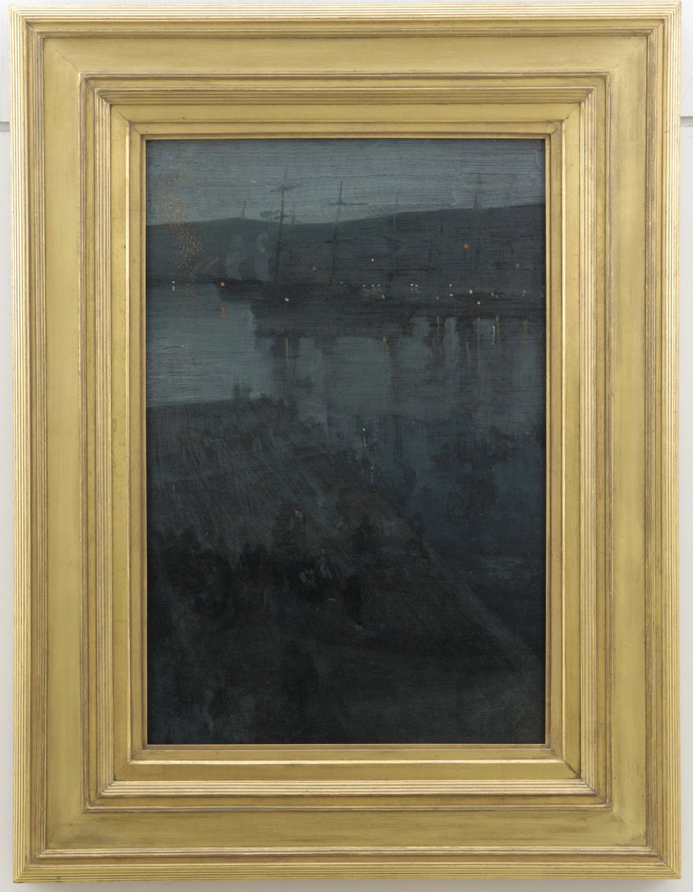 Nocturne in Blue and Gold: Valparaiso, c.1874 by James Abbott McNeill Whistler