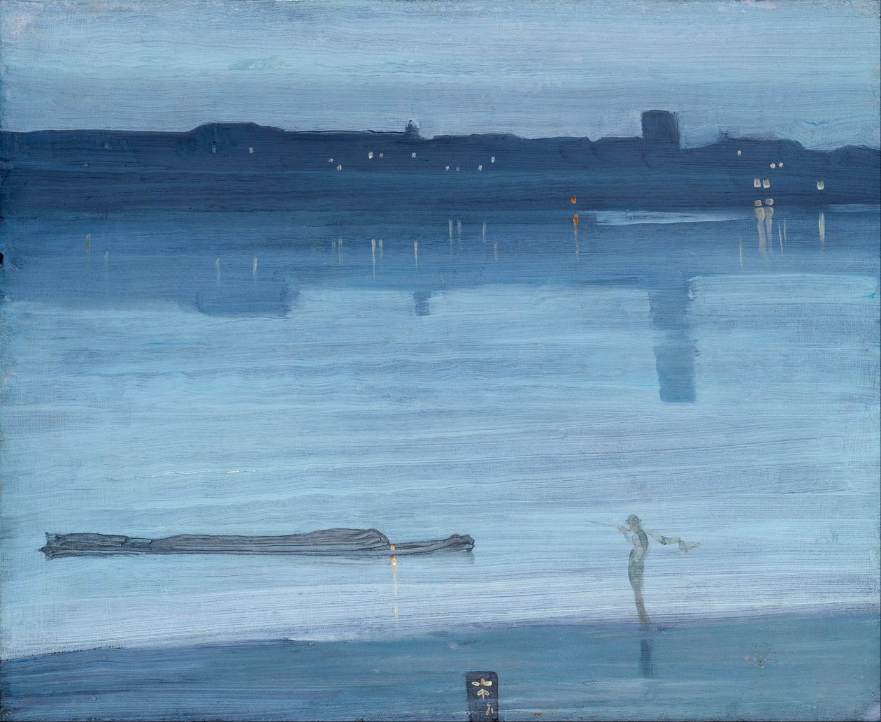 Nocturne: Blue and Silver by James Abbott McNeill Whistler