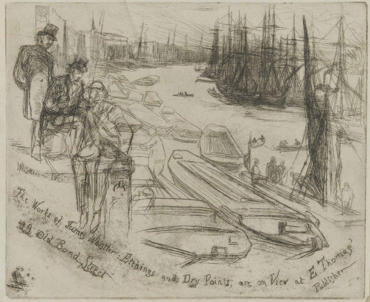 The Little Pool, 1861 by James Abbott McNeill Whistler