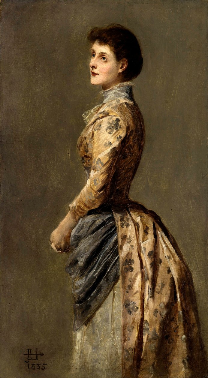 Portrait of a Girl by James Archer