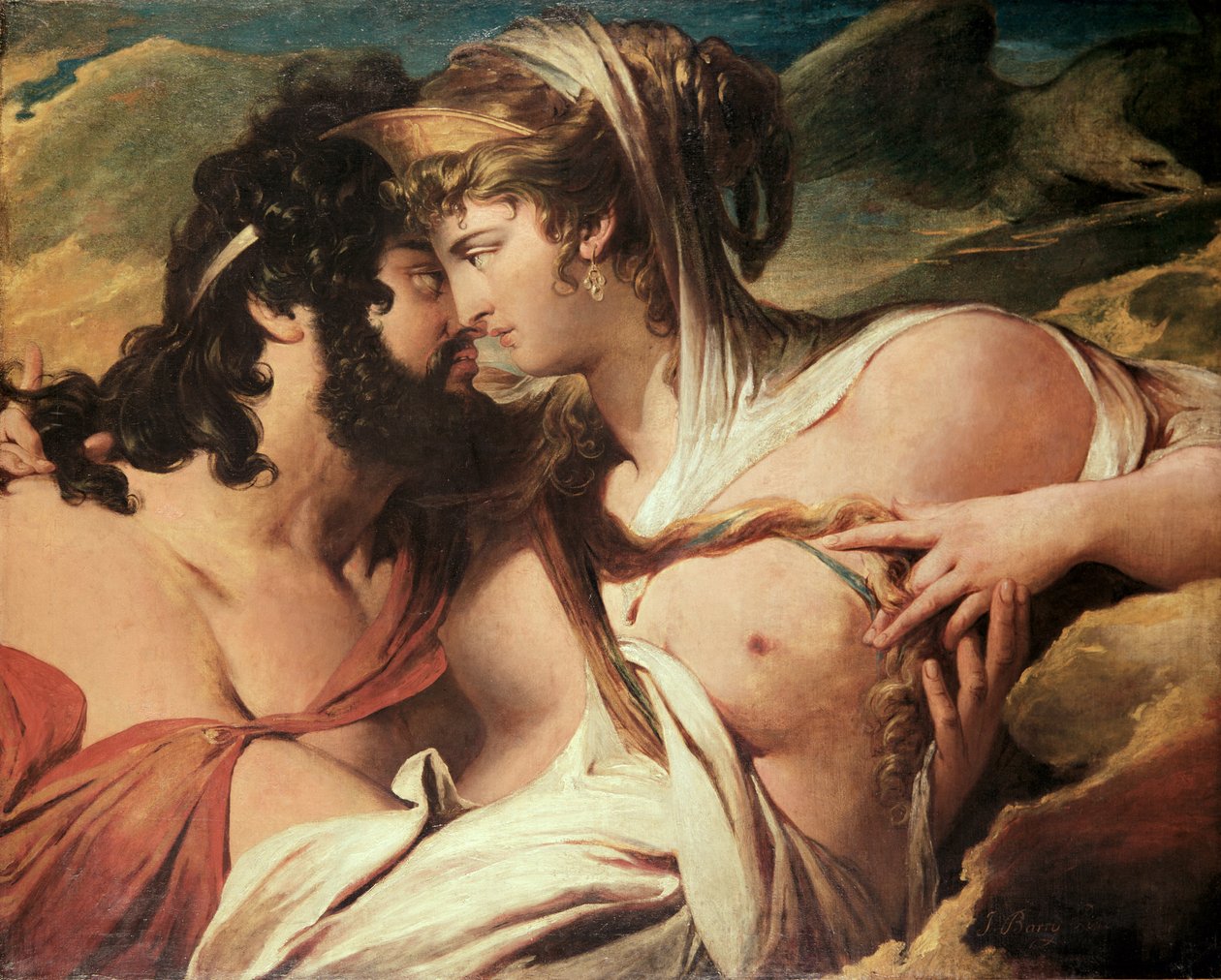 Jupiter and Juno on Mount Ida by James Barry