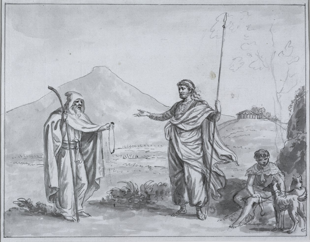 Bruce at the Source of the Blue Nile by James Bruce